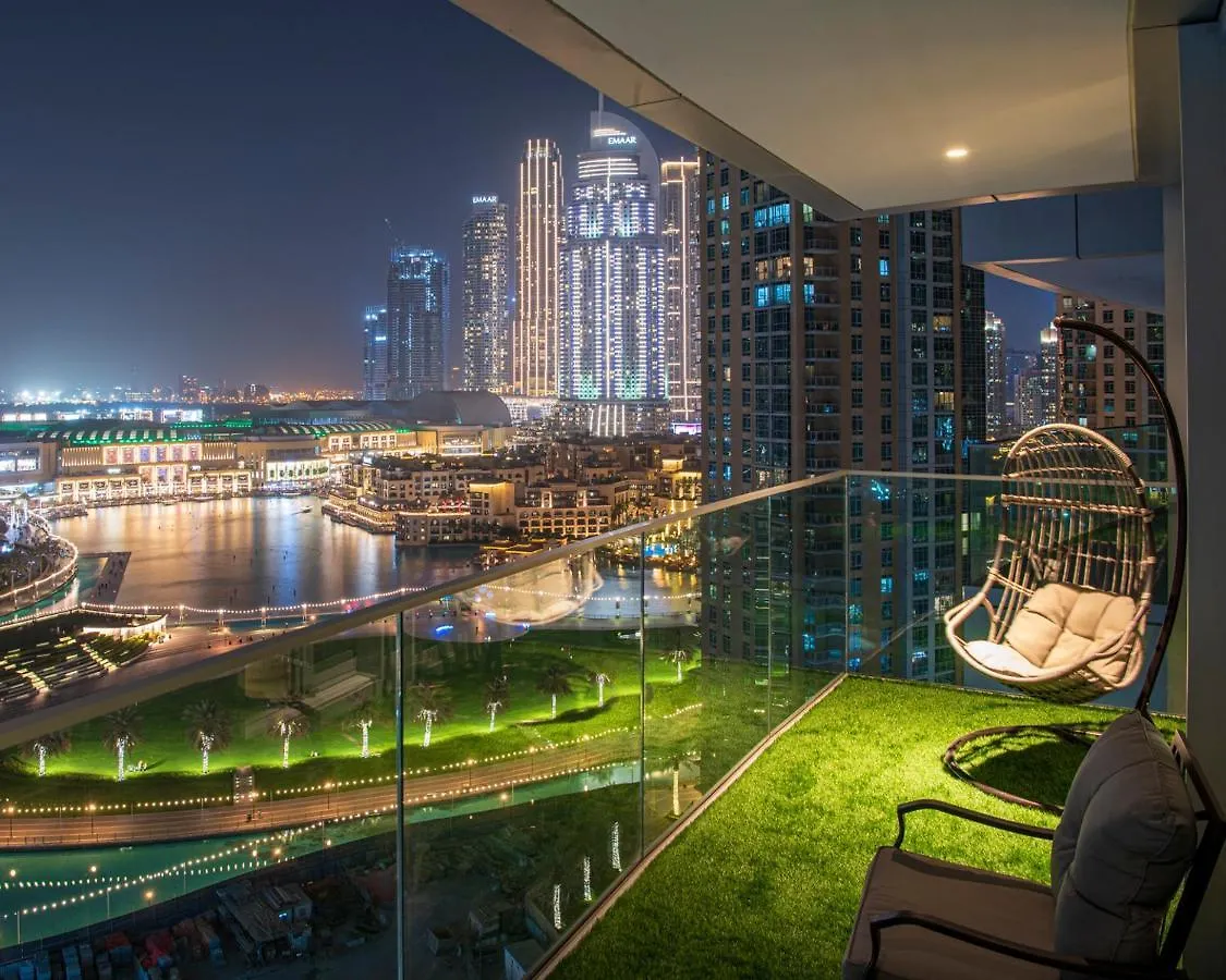 First Class 2Br With Full Burj Khalifa And Fountain View Apartment Dubai United Arab Emirates